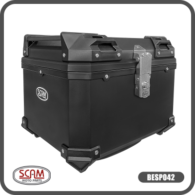 Baú superior preto fosco – 42L SCAM ECONOMY