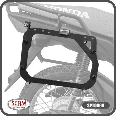Suporte para baú lateral - HONDA POP 110i 2016+