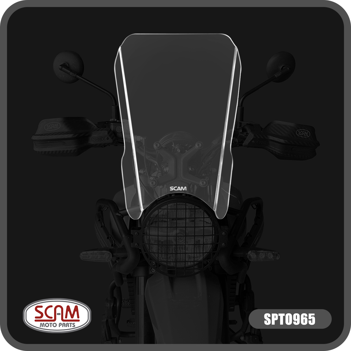 Bolha Alta (POLICARBONATO) - ROYAL ENFIELD HIMALAYAN 450 2025+