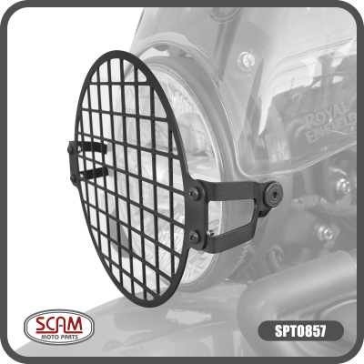 Protetor de farol (AÇO CARBONO) - HIMALAYAN 450 2025+