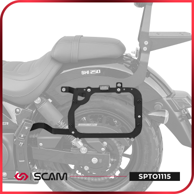 Suporte para baú lateral - SBM DENVER 250 2026+