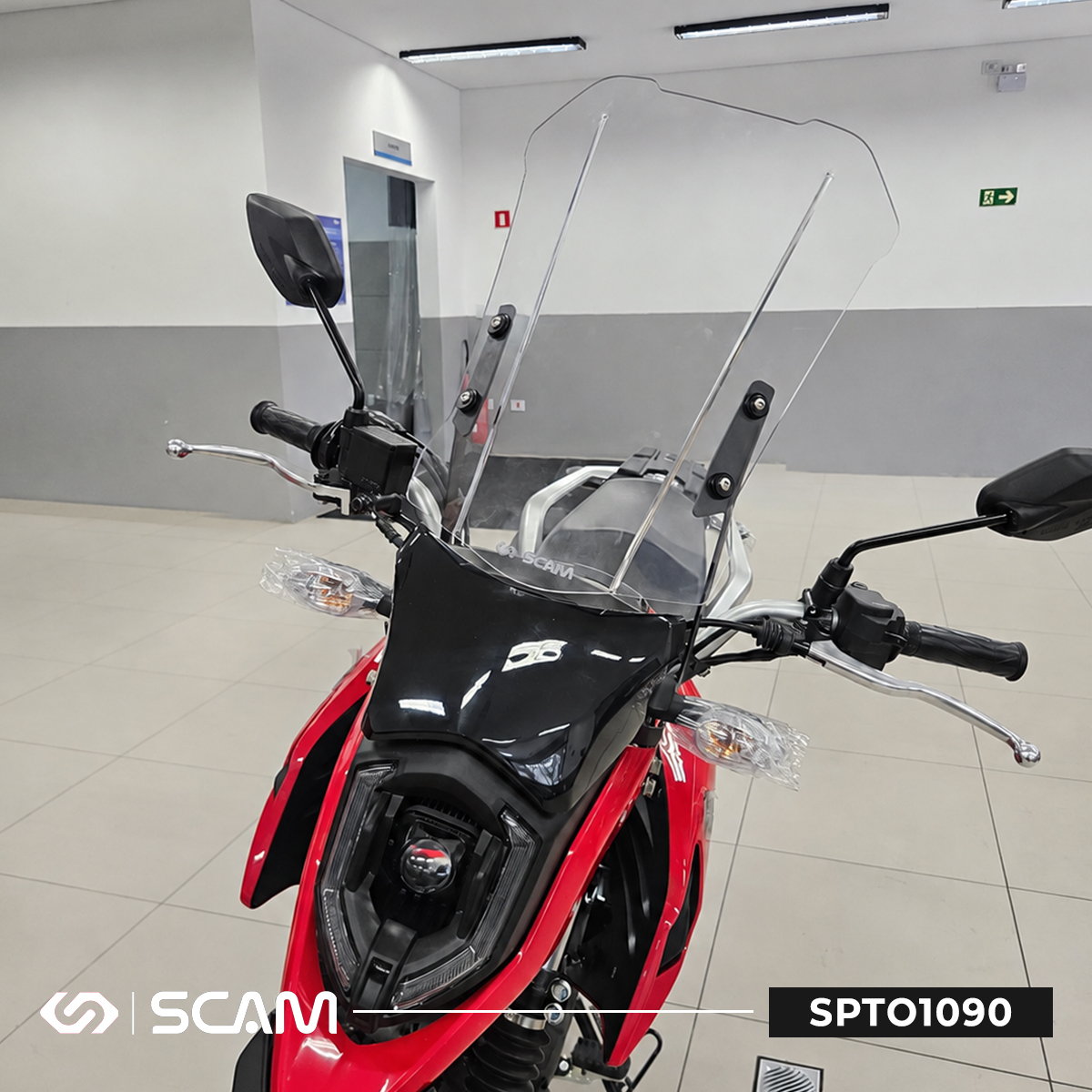 Bolha Alta (POLICARBONATO) - YAMAHA CROSSER150 2025+ - Imagem 2